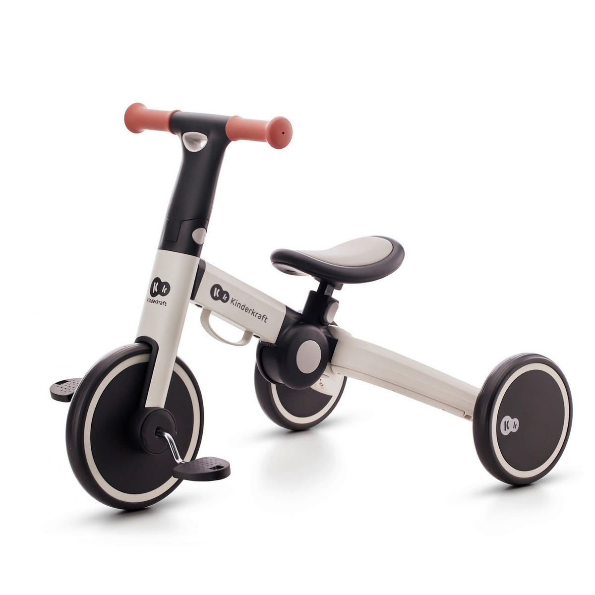 BICIKL GURALICA  4TRIKE  - žuta/crna, Basics, metal/plastika (43/50/88cm) - Kinderkraft