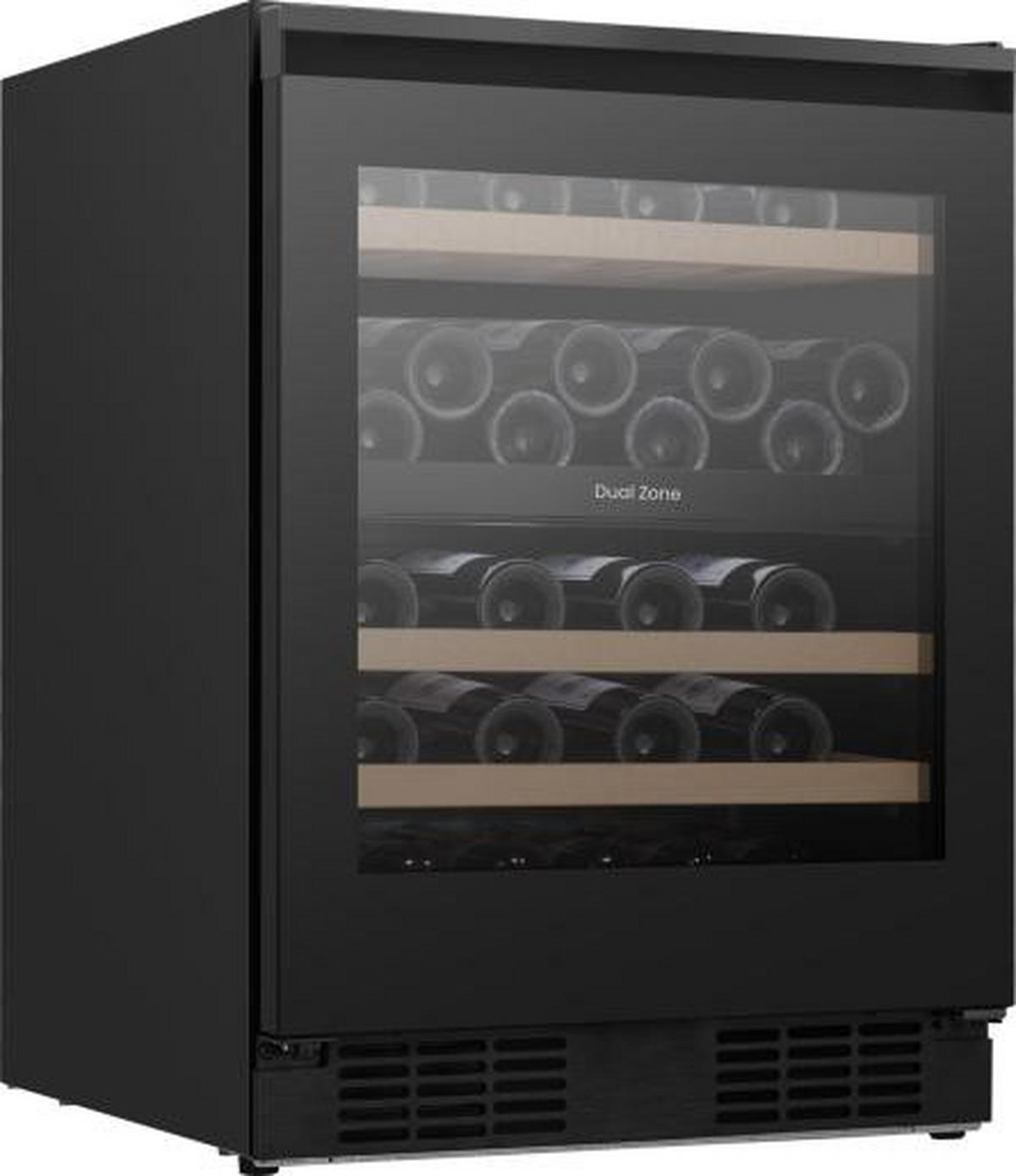 WEINKLIMASCHRANK RW3N122GALF  - Schwarz, MODERN, Glas/Holz (59,5/81,9/57,5cm) - Hisense