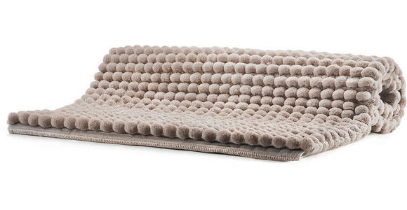 BADEMATTE Taupe 60/100 cm  - Taupe, Basics, Kunststoff/Textil (60/100cm) - Esposa
