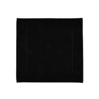 BADEMATTE London 60/60 cm  - Schwarz, Basics, Textil (60/60cm) - Aquanova