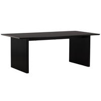 MATBORD i trämaterial 200/100/75 cm   - svart, Design, trämaterial (200/100/75cm) - Best Price
