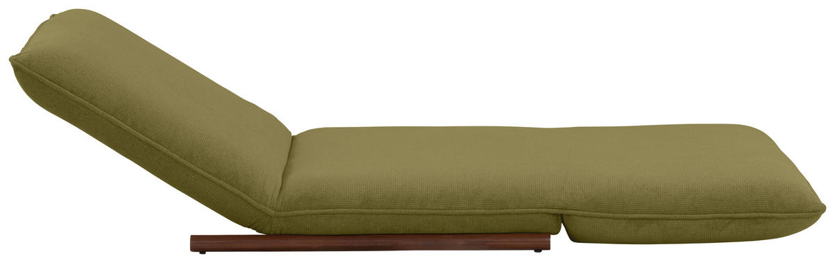 SESSEL in Samt Grün, Dunkelbraun  - Dunkelbraun/Grün, Design, Textil/Metall (93/97/80cm) - MID.YOU