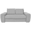 SCHLAFSOFA in Hellgrau  - Chromfarben/Hellgrau, Design, Holz/Textil (199/92/97cm) - Hom`in