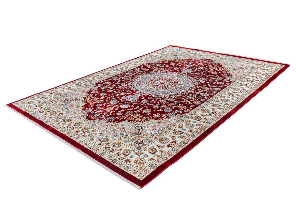TEPPICH 160/230 cm Scotland - Edinburgh Rot Multicolor  - Multicolor, KONVENTIONELL, Textil (160/230cm)