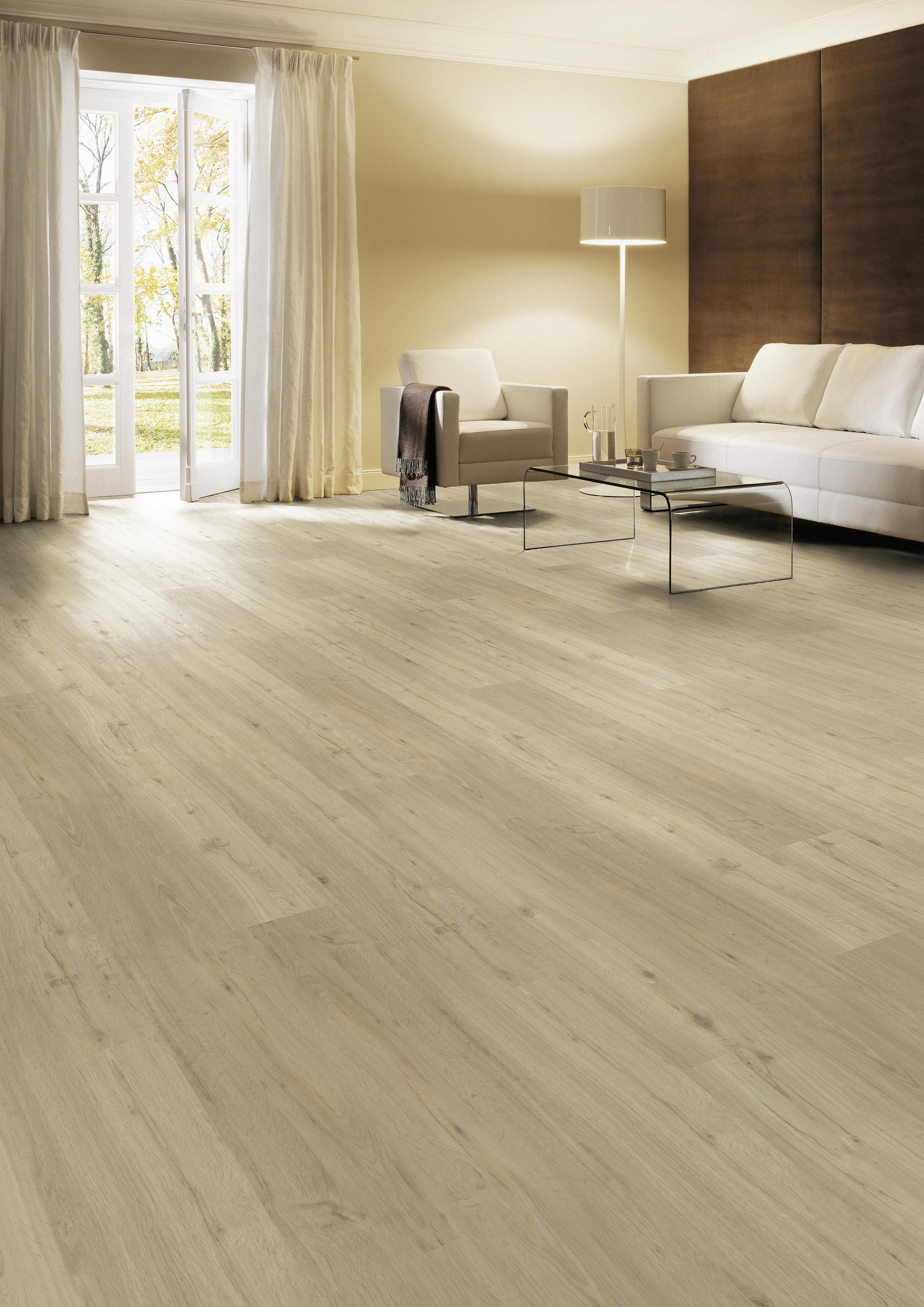 VINYLBODEN Favorito Eiche Porzellan 100000301  per  m² - Eichefarben, Design, Kunststoff (120,5/21,0/0,98cm) - Tilo