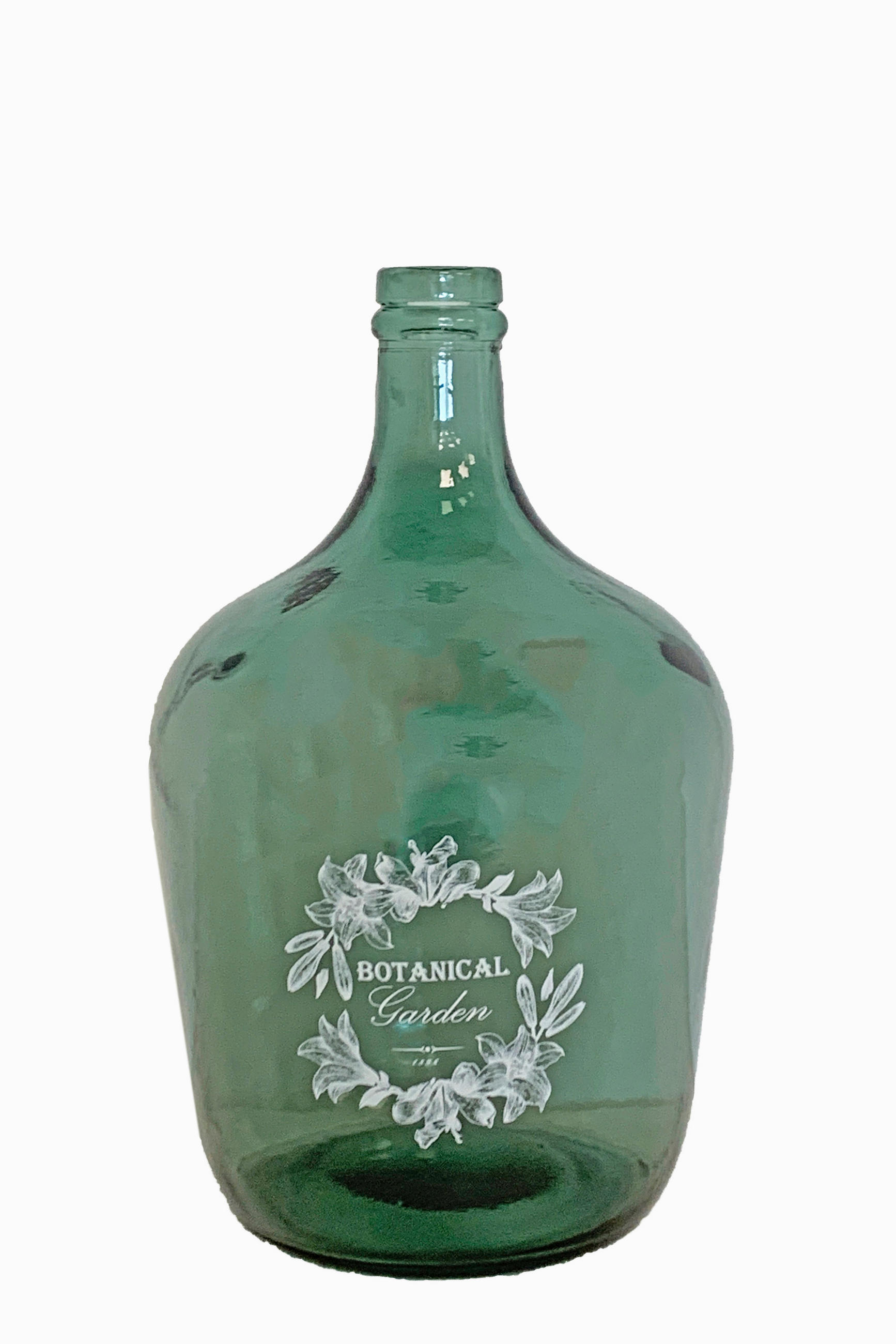 VÁZA, sklo, 30 cm - zelená, Basics, sklo (18/30cm)