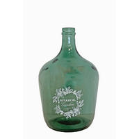 VÁZA, sklo, 30 cm - zelená, Basics, sklo (18/30cm)