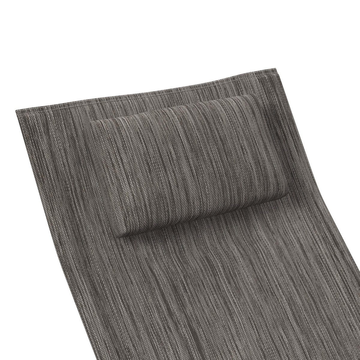 SCHAUKELLIEGE 57/81/143 cm  - Anthrazit/Grau, Design, Textil/Metall (57/81/143cm) - Ambia Garden