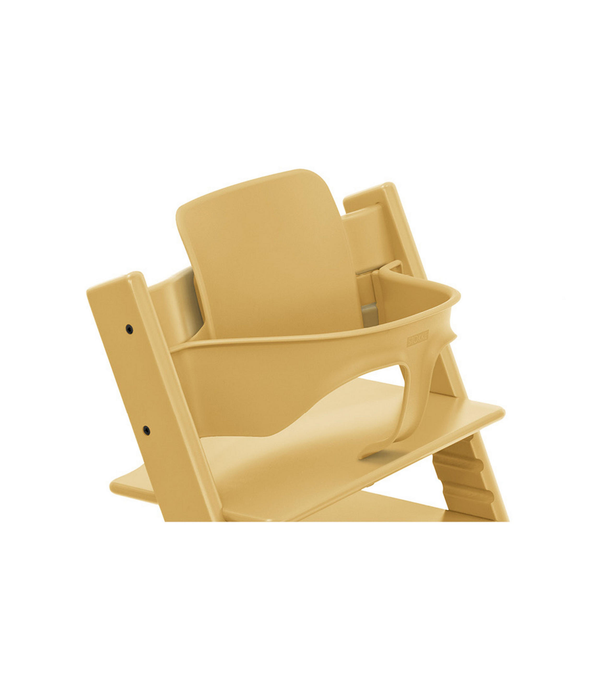 MADLO VYSOKÉ ŽIDLE, světle žlutá - světle žlutá, Basics, plast (43/19/22cm) - Stokke