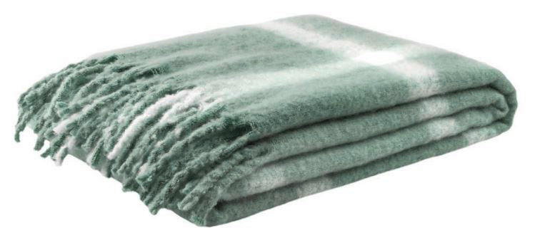 PĂTURĂ 150/200 cm  - verde salvie, Basics, textil (150/200cm) - Novel