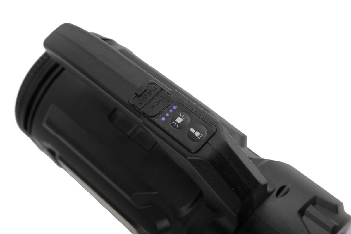 ŽEPNA SVETILKA     23,7/10,6/17,7 cm         - črna/prosojno, Basics, umetna masa (23,7/10,6/17,7cm) - Boxxx