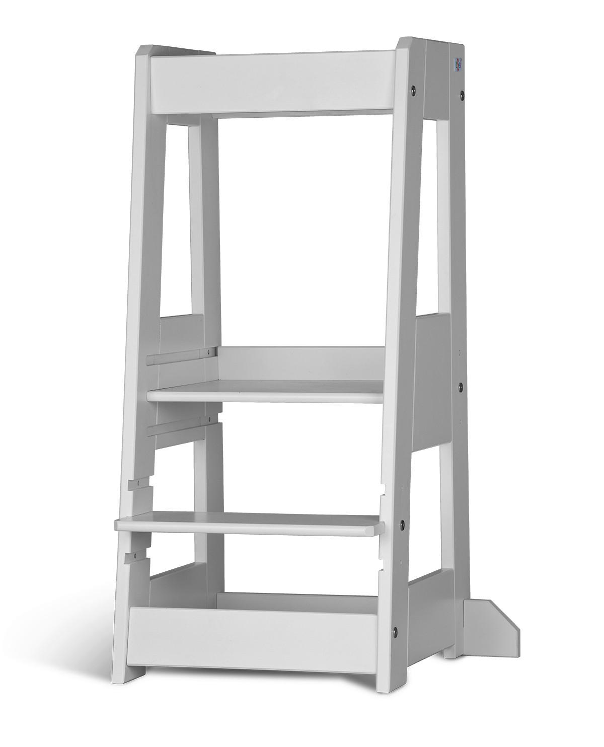 LERNTURM Felix  - Weiß, Basics, Holz (40/91/45cm) - tiSsi