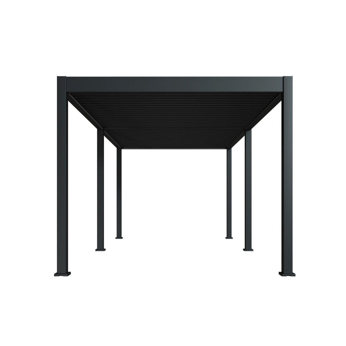 PERGOLA 600/255/300 cm   - Anthrazit, Basics, Metall (600/255/300cm) - Gardenson