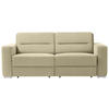 SCHLAFSOFA in Beige  - Beige, KONVENTIONELL, Textil/Metall (202/86/92cm) - Sedda