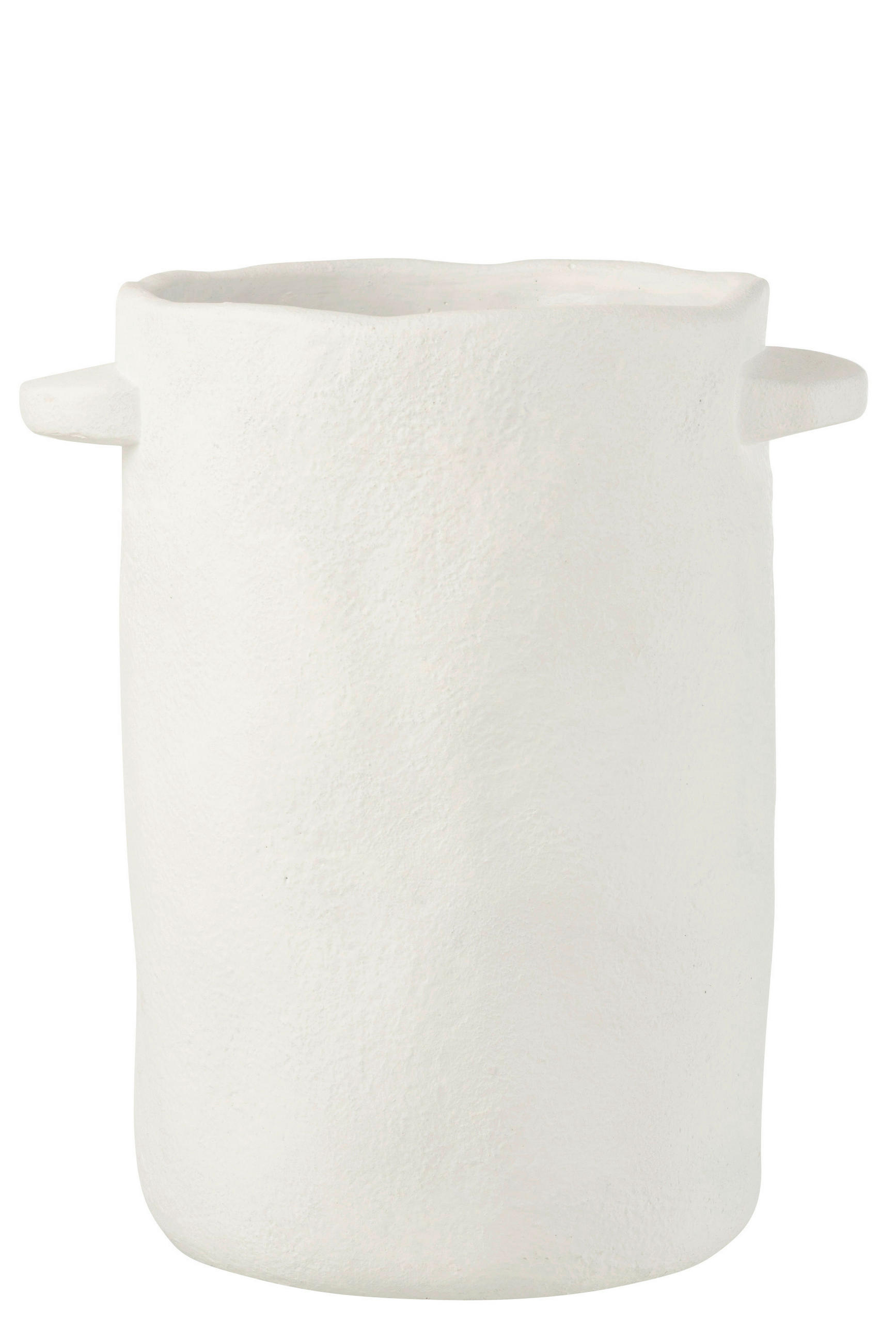 ÜBERTOPF - Weiß, MODERN, Stein (26/30/21cm)