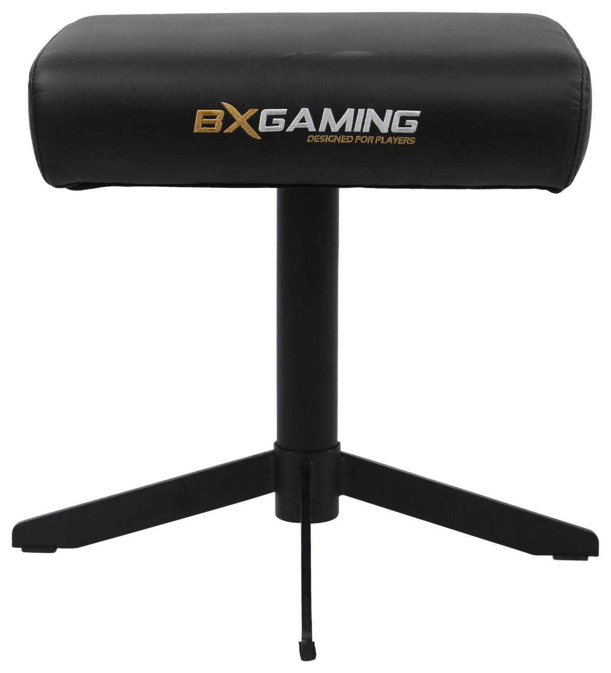 BÜROHOCKER 44/44/36 cm  - Schwarz, Design, Textil/Metall (44/44/36cm) - BX Gaming