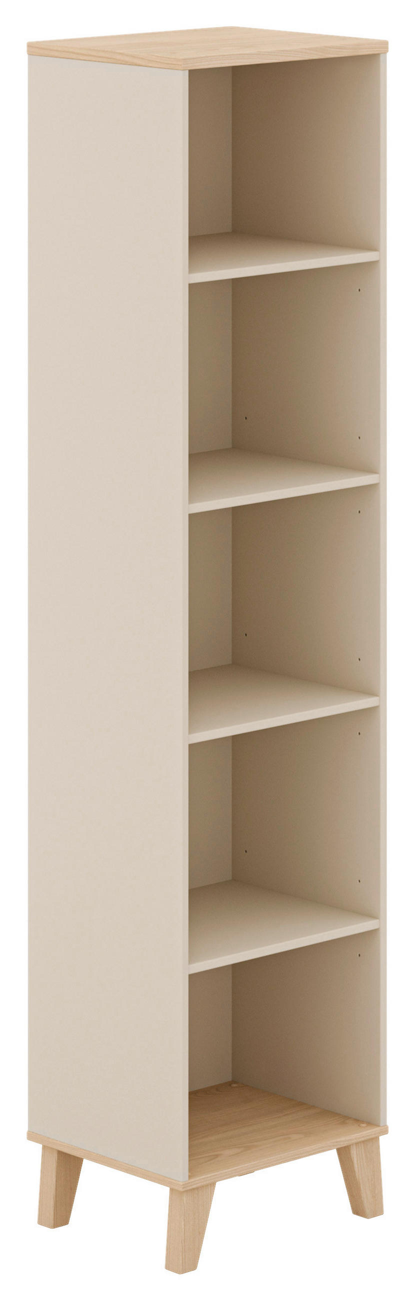 STANDREGAL  48,4/202,9/39,6 cm Naturfarben, Beige, Kaschmir  - Kaschmir/Beige, Design, Holzwerkstoff (48,4/202,9/39,6cm) - Paidi
