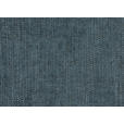 HOCKER in Textil Petrol  - Petrol/Schwarz, Design, Textil/Metall (120/43/90cm) - Dieter Knoll