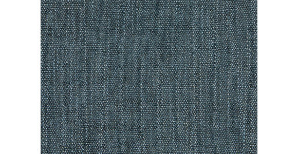 HOCKER in Textil Petrol  - Petrol/Schwarz, Design, Textil/Metall (120/43/90cm) - Dieter Knoll