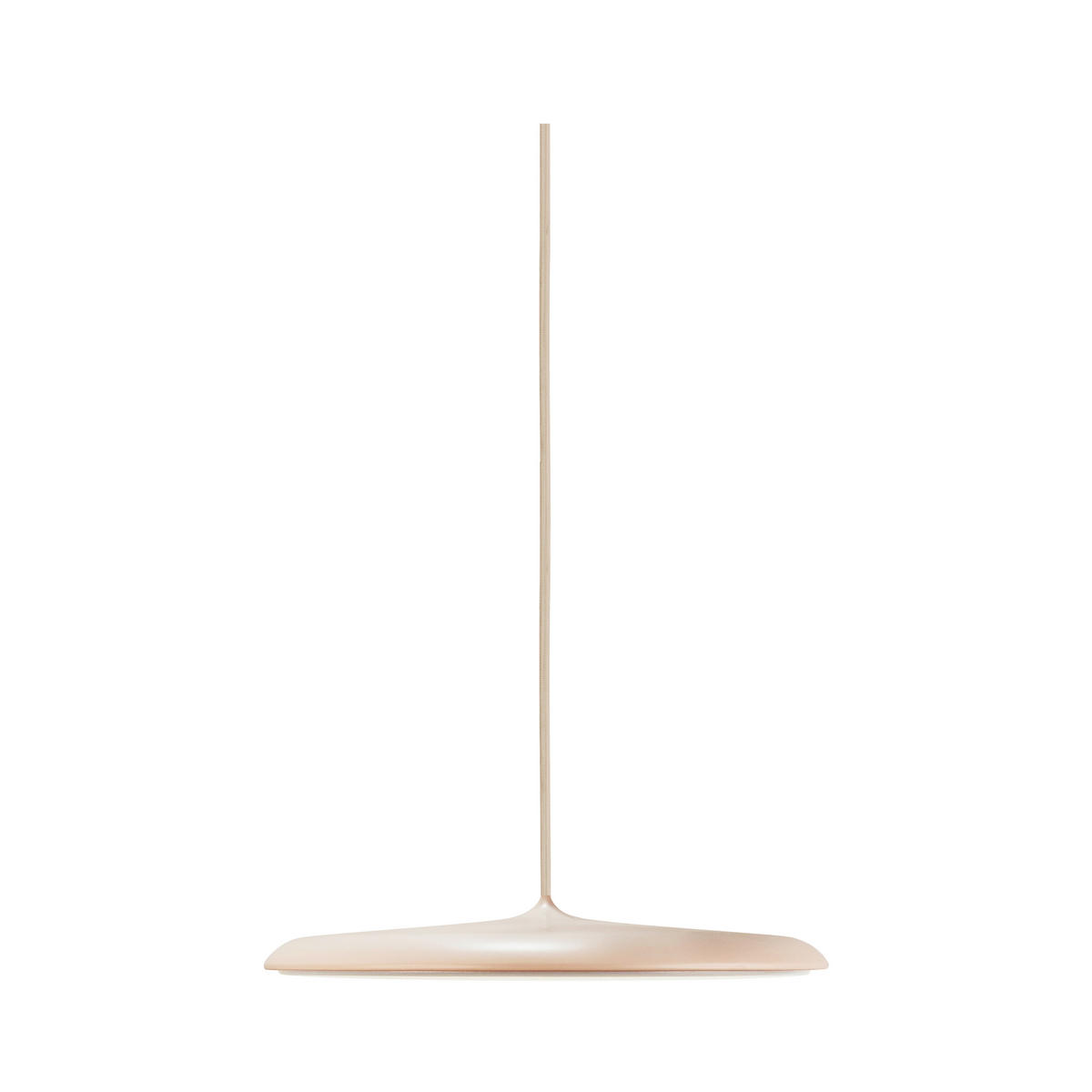 LED-HÄNGELEUCHTE 40/6 cm   - Hellrosa, Design, Metall (40/6cm) - Nordlux