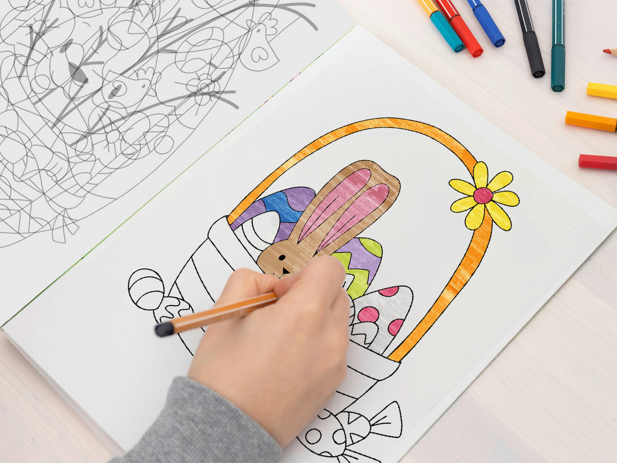 MALBUCH  - Multicolor, Basics, Papier (21/27,5/1cm)