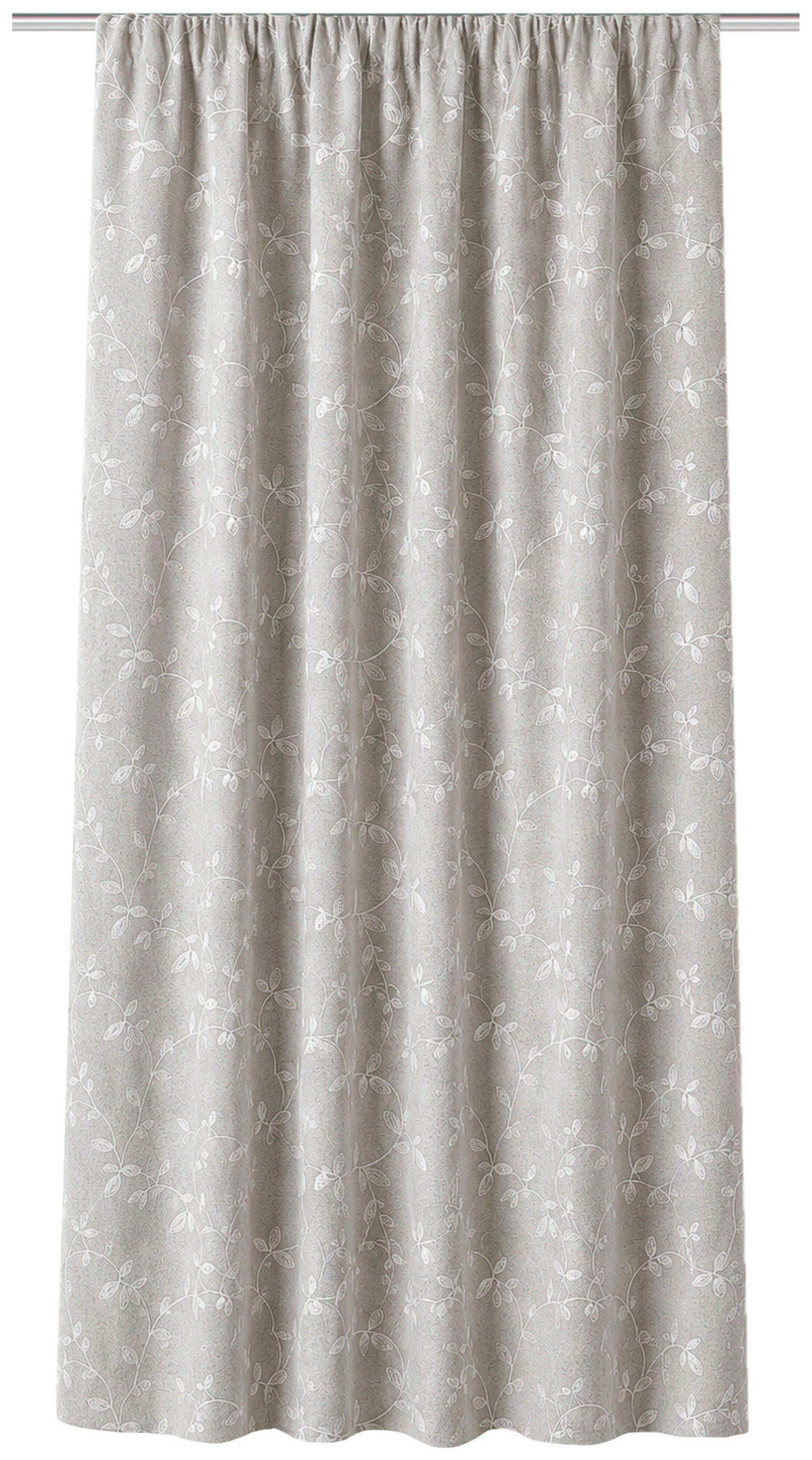 VERDUNKELUNGSVORHANG black-out (lichtundurchlässig)  - Naturfarben, Basics, Textil (140/245cm) - Esposa