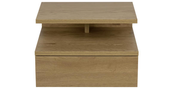 NACHTKÄSTCHEN in Eichefarben - Eichefarben, Design, Holzwerkstoff (35/22,5/32cm) - Carryhome