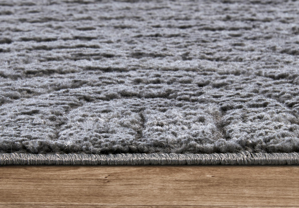 HOCHFLORTEPPICH 120/170 cm New York Anthrazit  - Anthrazit, Basics, Kunststoff/Textil (120/170cm) - Elle Decoration