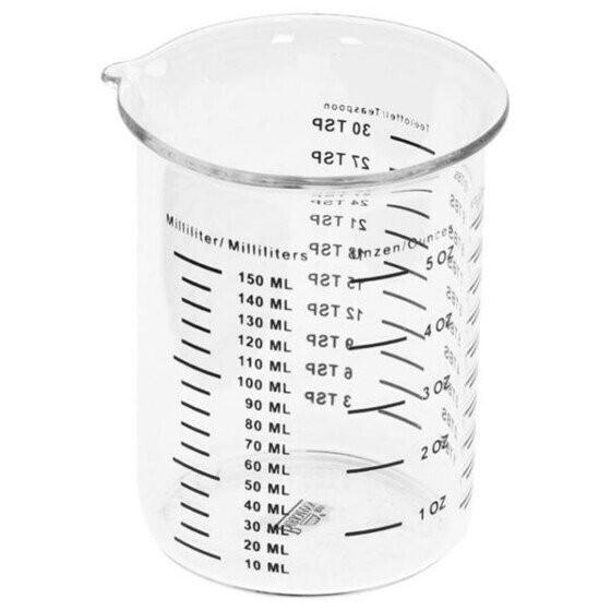 MESSBECHER - Transparent, Basics, Glas (150ml) - Birkmann