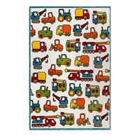 KINDERTEPPICH 80/150 cm Vehicles  - Multicolor, Trend, Textil (80/150cm) - Esprit