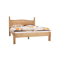 SÄNG 180/200 cm  i naturfärgad, honung   - honung/naturfärgad, Natur, trä (180/200cm) - Livetastic