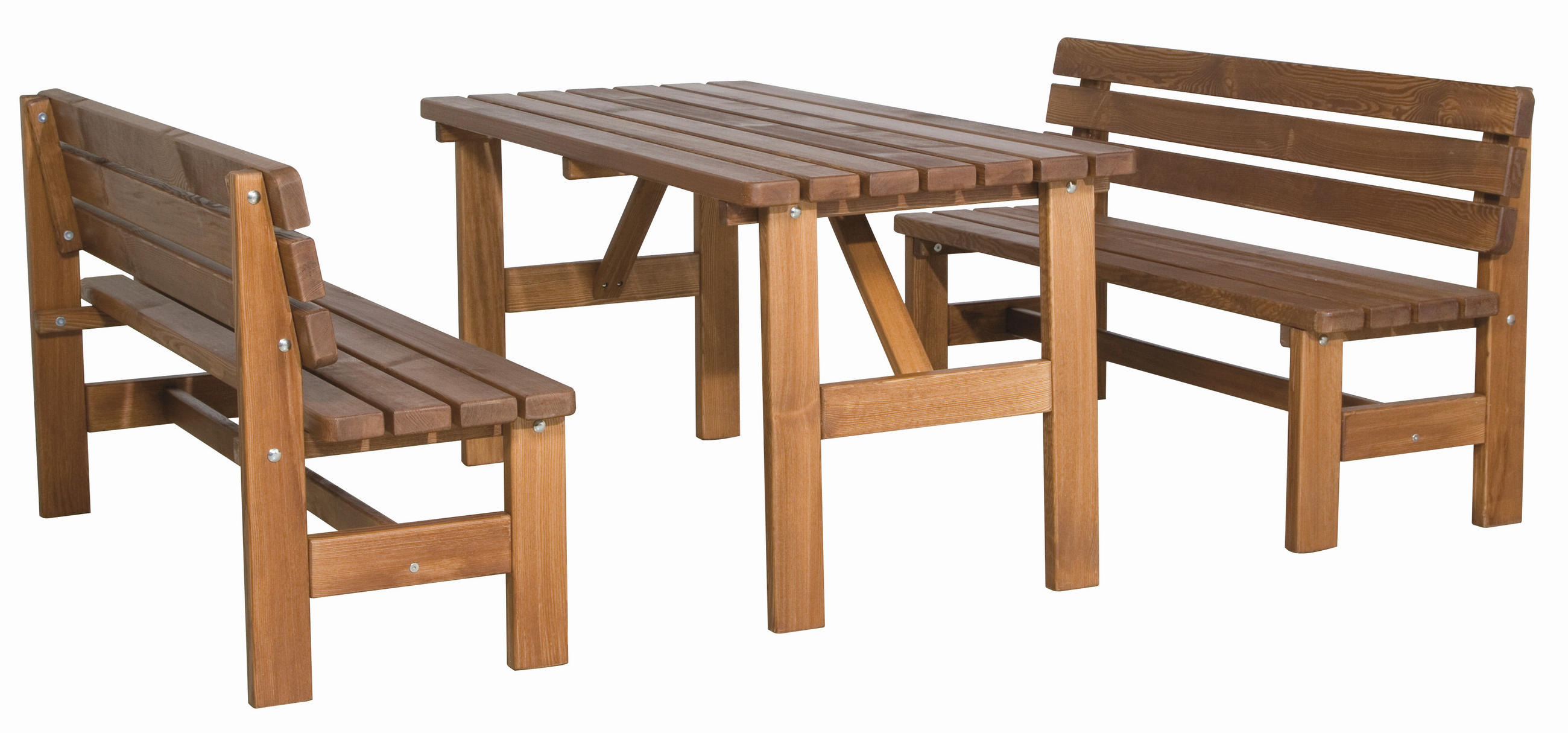 BIERTISCHGARNITUR - Braun, KONVENTIONELL, Holz - Siena Garden