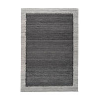 FLACHWEBETEPPICH 80/150 cm  - Anthrazit/Grau, Basics, Textil (80/150cm) - Kayoom