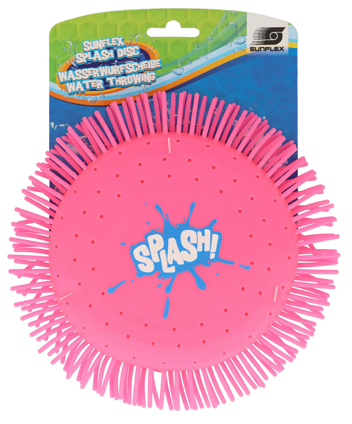 WURFSCHEIBE Lila, Pink  - Pink/Lila, Basics, Kunststoff (17cm) - sunflex