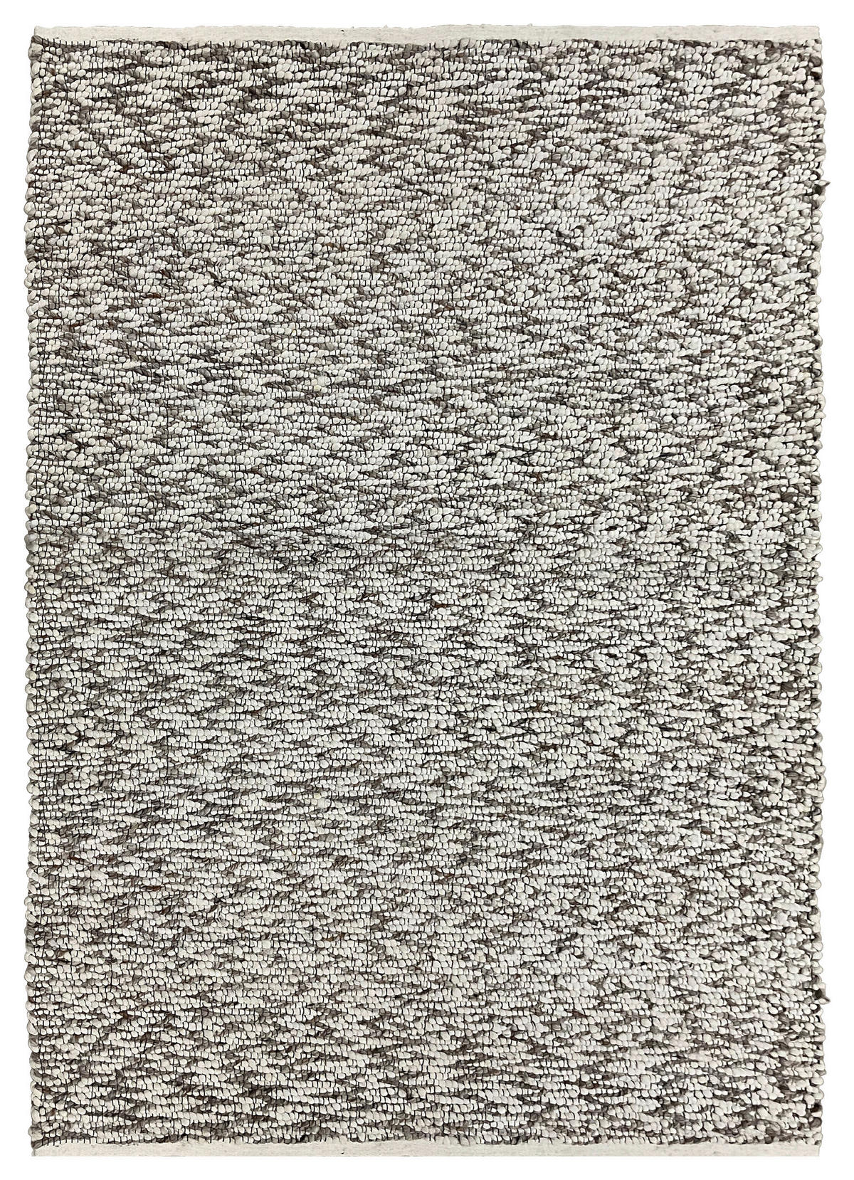 Handgewebt: LINEA NATURA Handw 130/190 cm Creme, Hellbraun  - Hellbraun/Creme, KONVENTIONELL, Textil (130/190cm) - Linea Natura