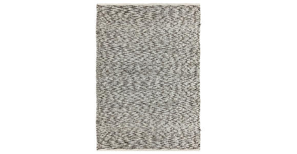 HANDWEBTEPPICH 130/190 cm Creme, Hellbraun  - Hellbraun/Creme, KONVENTIONELL, Textil (130/190cm) - Linea Natura