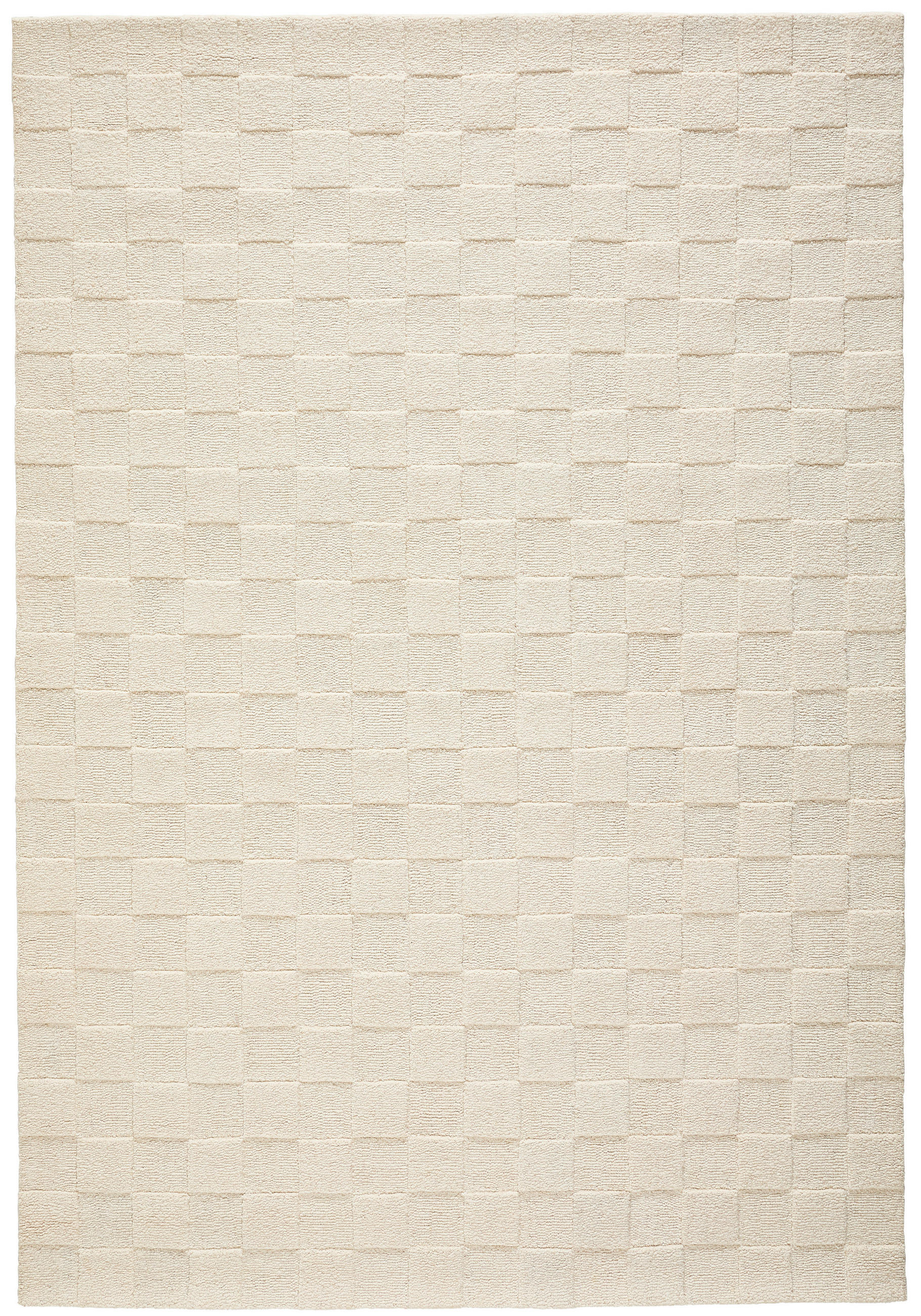 TUFTTEPPICH 160/230 cm Weiß rechteckig  - Weiß, Basics, Textil (160/230cm) - Novel