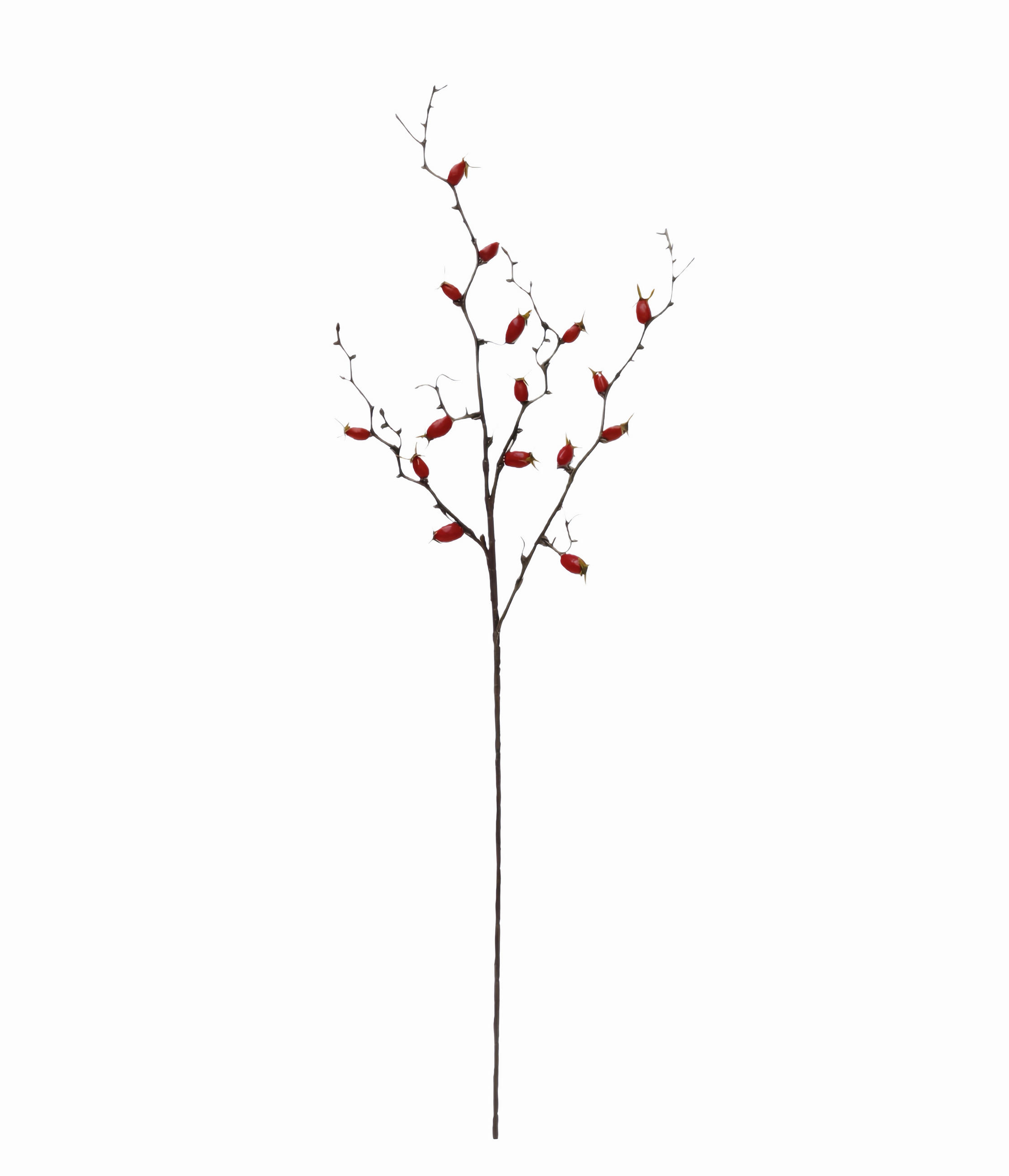 KUNSTBLUME - Rot, LIFESTYLE, Kunststoff (89cm)