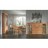 HIGHBOARD Erle massiv Erlefarben - Erlefarben, KONVENTIONELL, Glas/Holz (188/113,6/41cm) - ESCANDO NATÜRLICH WO