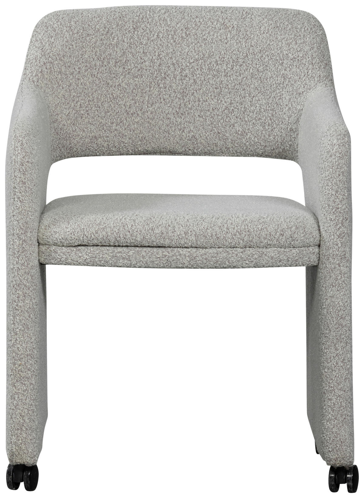 ARMLEHNSTUHL   Bouclé  - Greige, MODERN, Kunststoff/Textil (59/79/58cm) - Livetastic