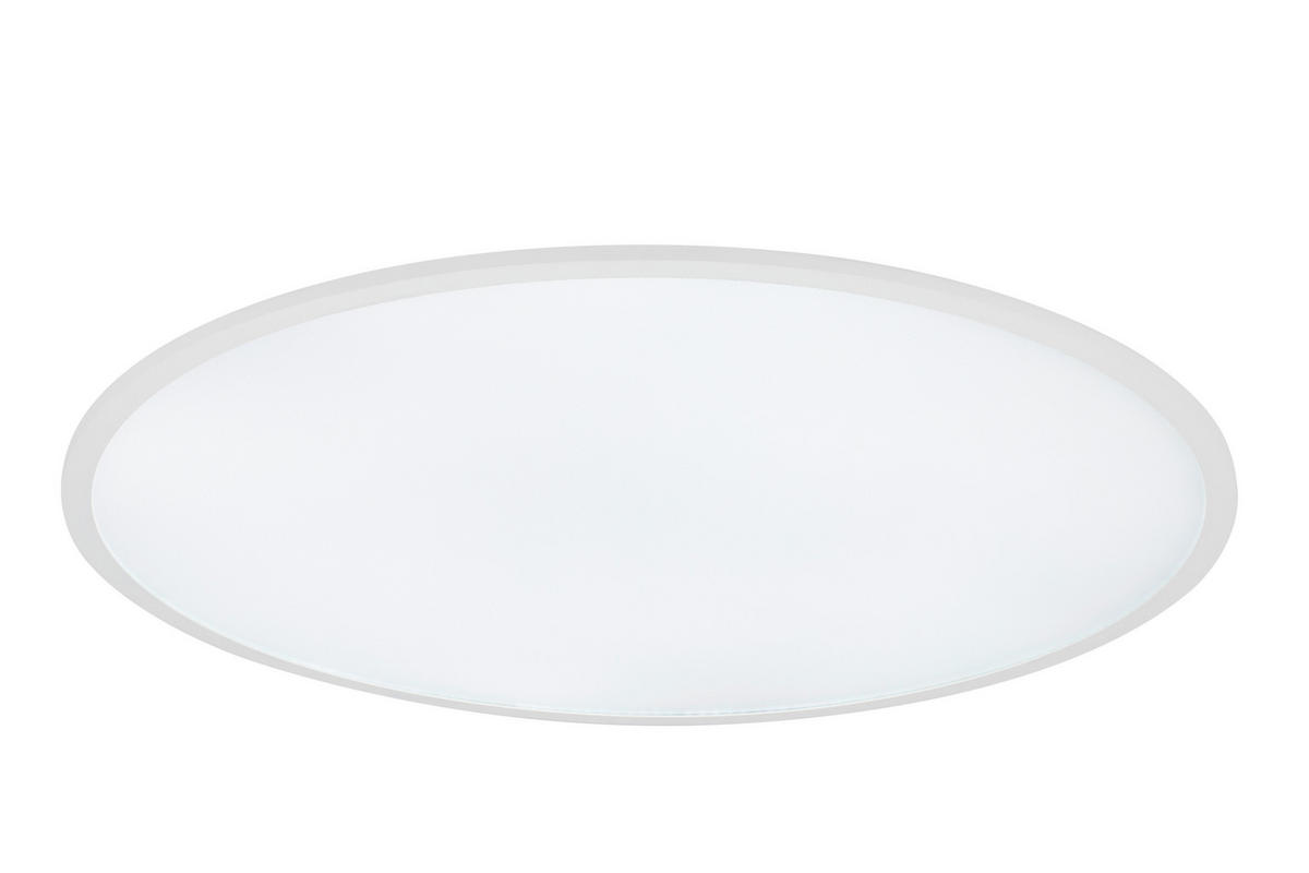 LED-DECKENLEUCHTE Meissa 80/5,2 cm  - Weiß, Basics, Kunststoff/Metall (80/5,2cm) - Novel