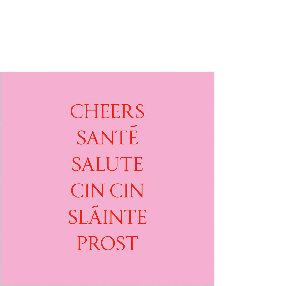 SERVIETTE  12,5/12,5 cm   - Multicolor, Basics, Papier (12,5/12,5cm) - PPD