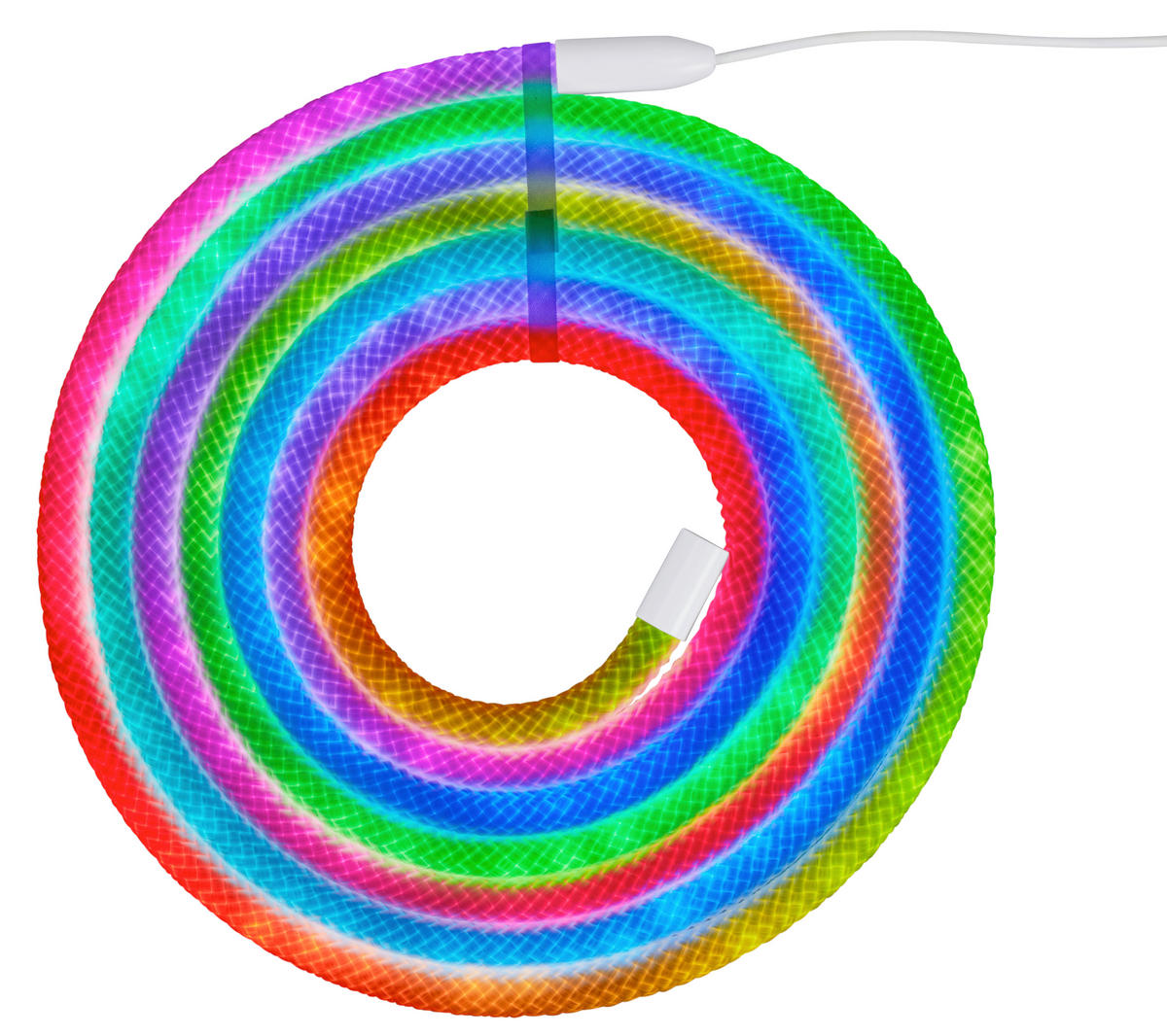 LICHTSCHLAUCH 500 cm  - Weiß, Trend, Kunststoff (500cm)