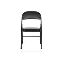 KLAPPSTUHL Schwarz  - Schwarz, MODERN, Kunststoff/Metall (46/78/45cm) - MID.YOU