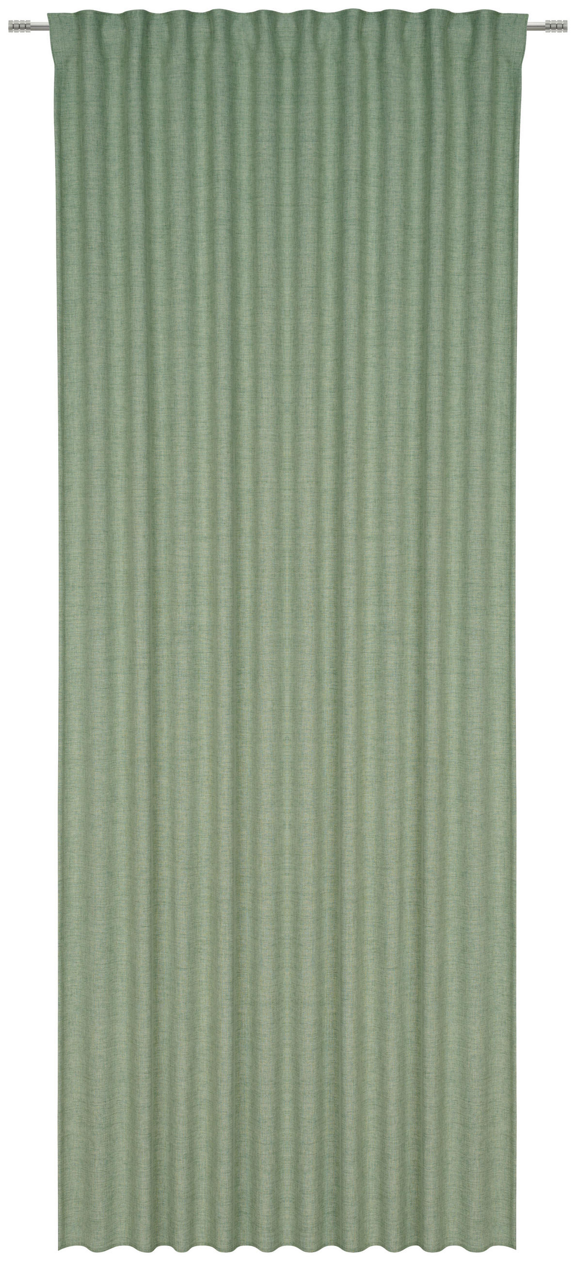 HOTOVÝ ZÁVĚS, neprůsvitné, 140/245 cm - zelená, Basics, textil (140/245cm) - Esposa