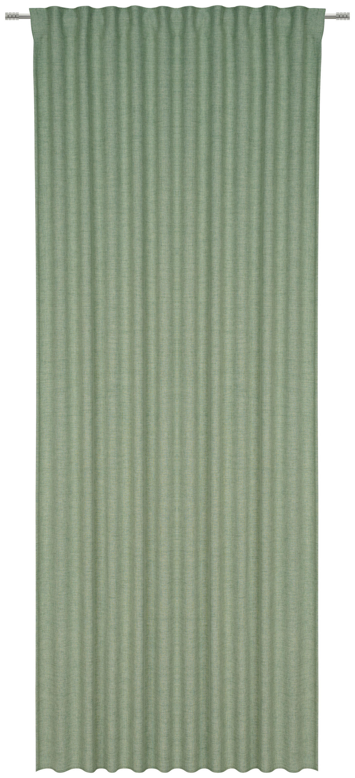 HOTOVÝ ZÁVĚS, neprůsvitné, 140/245 cm - zelená, Basics, textil (140/245cm) - Esposa