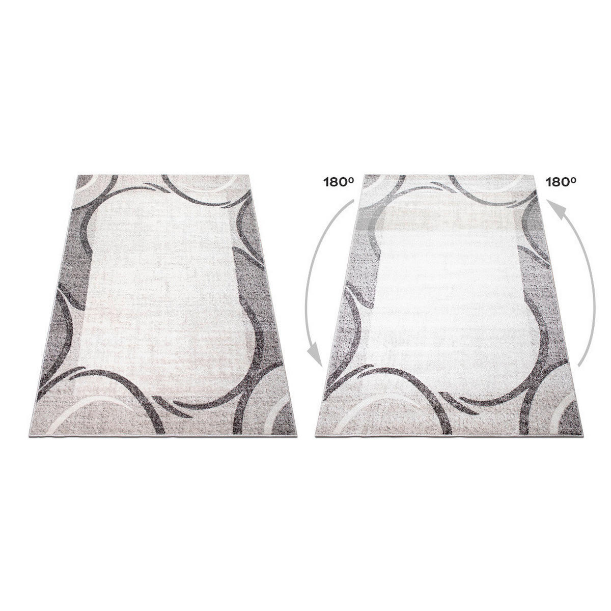 LÄUFER 80/330 cm  - Creme, Design, Kunststoff/Textil (80/330cm) - Novel