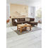 Ecksofa Mikrofaser - Buchefarben/Braun, KONVENTIONELL, Holz/Textil (258/200cm) - Ewald Schillig Brand