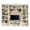 WOHNWAND UrbanClass 3-teilig  in Creme  311/238,5/52-46,5 cm  - Creme/Bronzefarben, LIFESTYLE, Holz/Metall (311/238,5/52-46,5cm) - Livetastic