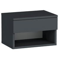 NACHTSCHRANK 44,6/29/31,6 cm  - Anthrazit, Design, Holzwerkstoff (44,6/29/31,6cm) - MID.YOU